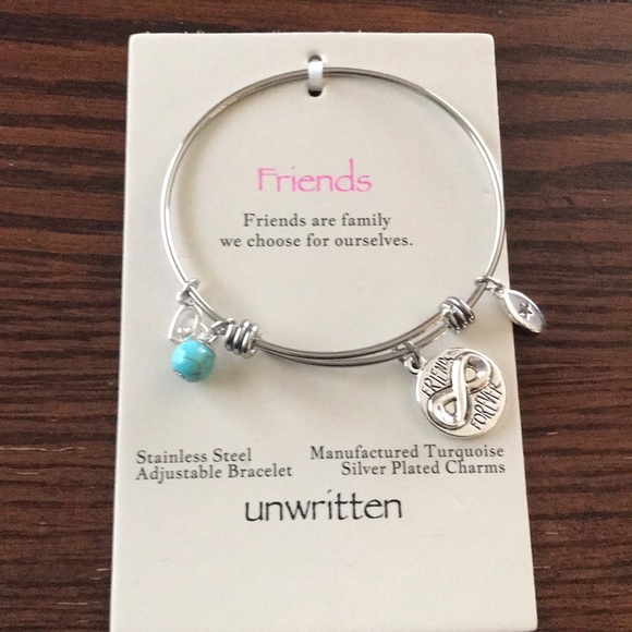 Jewelry - NWT Friends bracelet, unwritten BEAUTIFUL!